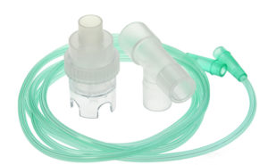 Aerosoltherapy Kit with nebulizer, O2 tubing, T piece