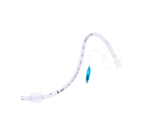 Preformed nasal tracheal tube with cuff