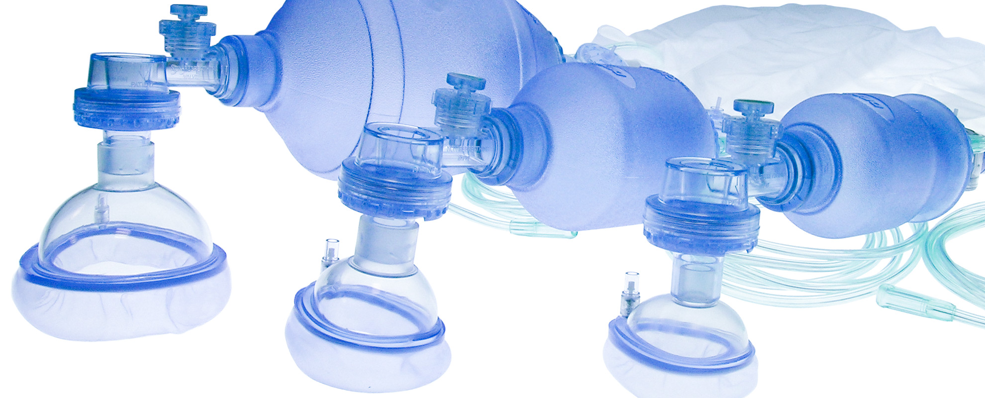 Unidades de respiración manual y bolsas de reserva DEAFLUX LINE